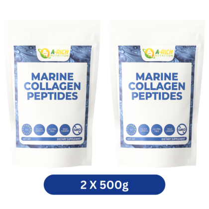 Marine Collagen Peptides Powder 1Kg (2 x 500g)