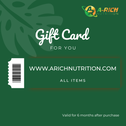 A-RICH NUTRITION Gift Card