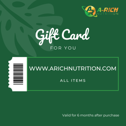 A-RICH NUTRITION eGift Card