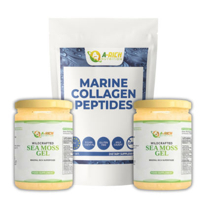 Total Wellness Trio | Marine Collagen + Irish Sea Moss Gel